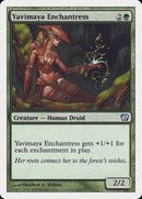 Yavimaya Enchantress [Ninth Edition] 