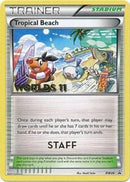 Tropical Beach (BW28) (Staff) [Black &amp; White: Black Star Promos] 