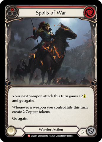 Spoils of War [CRU084] (Crucible of War) 1st Edition Normal 
