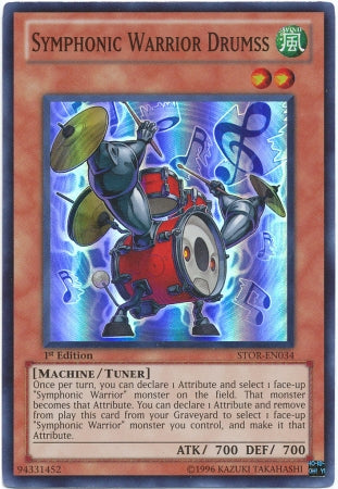Symphonic Warrior Drumss [STOR-EN034] Super Rare 
