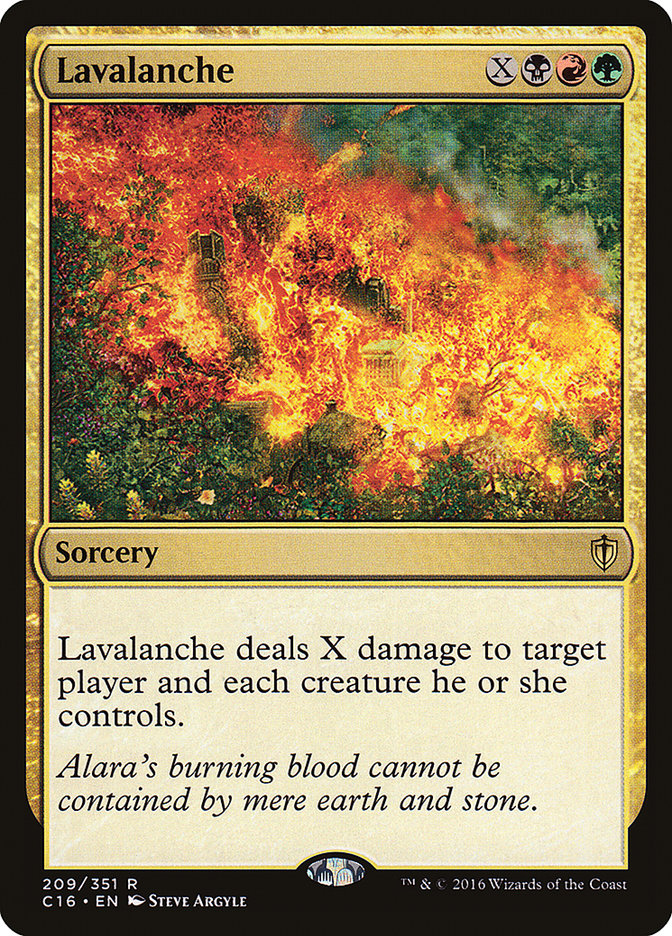 Lavalanche [Commander 2016] 