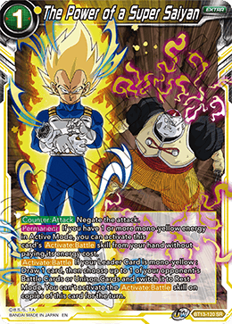 The Power of a Super Saiyan (BT13-120) [Supreme Rivalry] 