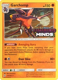 Garchomp (114/236) (Cosmos Holo) [Sun &amp; Moon: Unified Minds] 