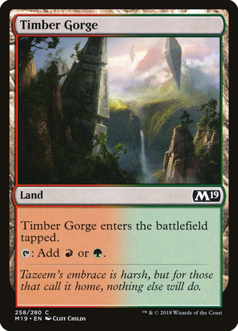 Timber Gorge [Core Set 2019] 