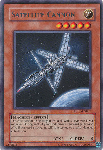 Satellite Cannon [TU01-EN007] Rare 