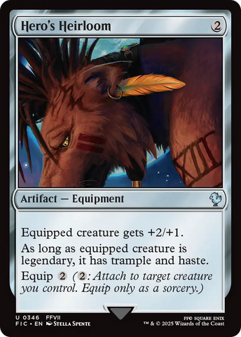 Hero's Heirloom [FINAL FANTASY Commander] 