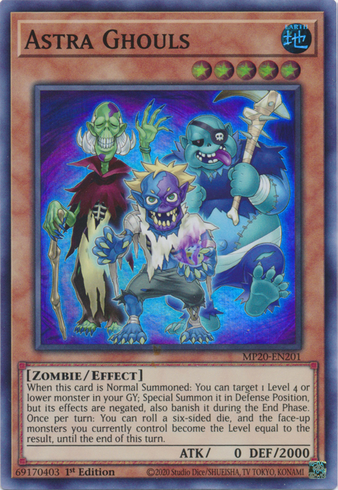 Astra Ghouls [MP20-EN201] Super Rare 