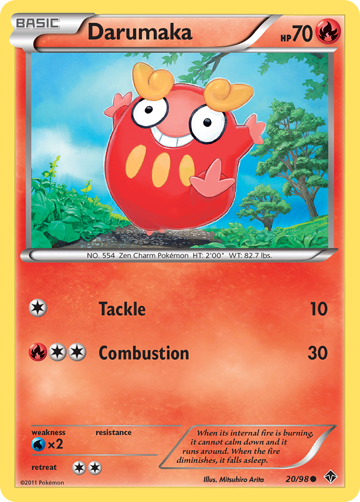 Darumaka (20/98) [Black &amp; White: Emerging Powers] 
