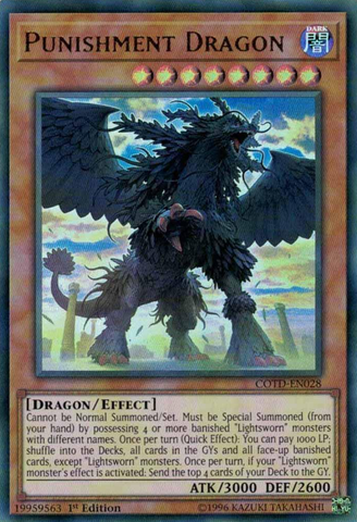Punishment Dragon [COTD-EN028] Ultra Rare 