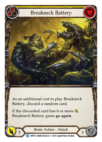 Breakneck Battery (Yellow) [1HP017] (History Pack 1) 