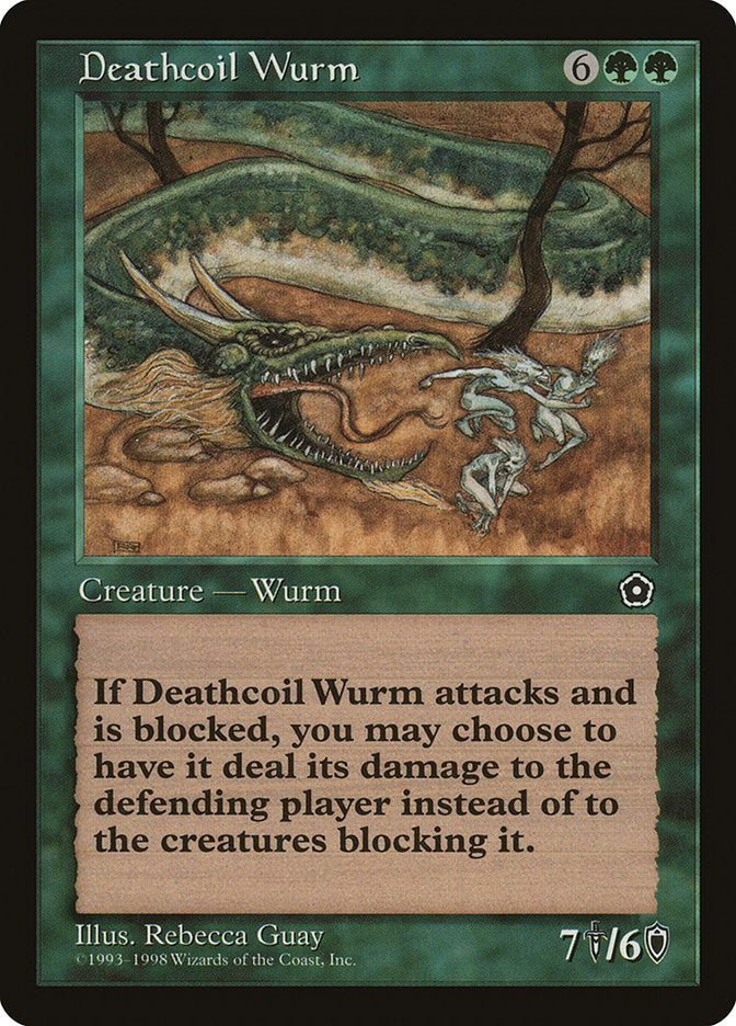 Deathcoil Wurm [Portal Second Age] 
