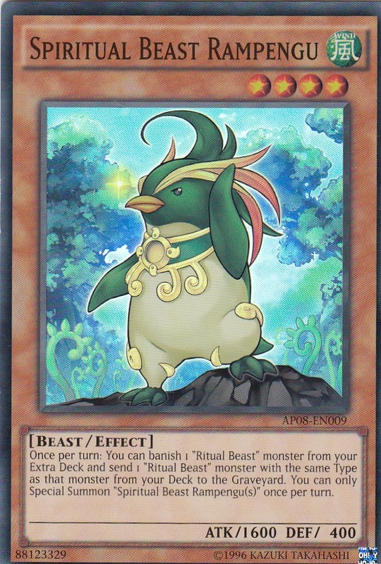 Spiritual Beast Rampengu [AP08-EN009] Super Rare 