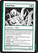 Built Bear [Mystery Booster 2 Playtest Cards] 