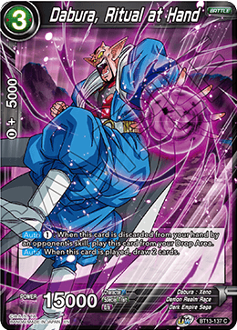 Dabura, Ritual at Hand (Common) (BT13-137) [Supreme Rivalry] 
