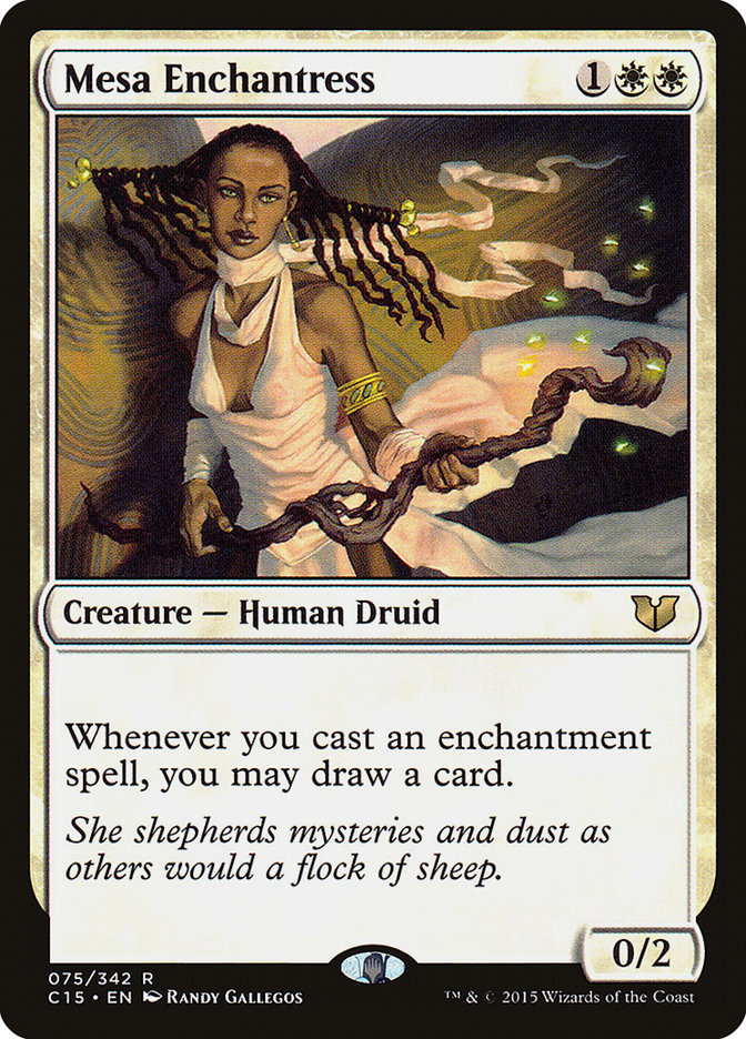 Mesa Enchantress [Commander 2015] 
