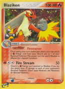 Blaziken (3/109) [EX: Ruby &amp; Sapphire] 