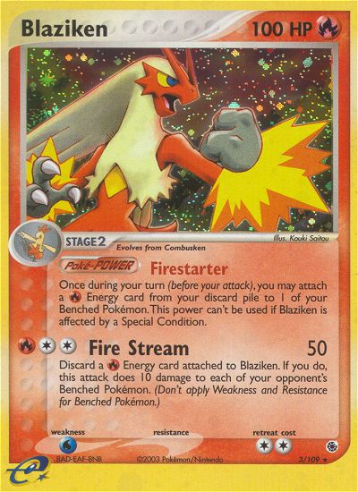 Blaziken (3/109) [EX: Ruby &amp; Sapphire] 