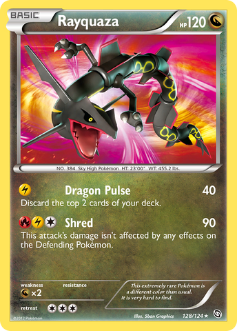 Rayquaza (128/124) [Black &amp; White: Dragons Exalted] 