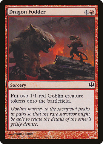 Dragon Fodder [Duel Decks: Knights vs. Dragons] 