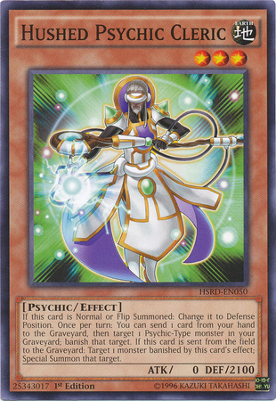Hushed Psychic Cleric [HSRD-EN050] Common 