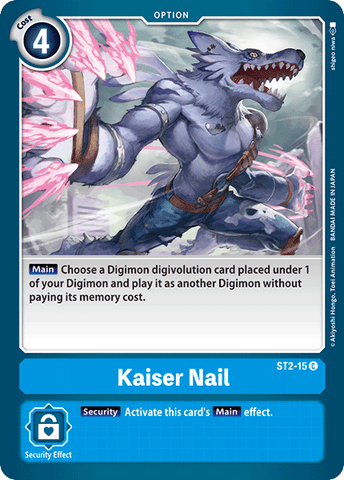 Kaiser Nail [ST2-15] [Starter Deck: Cocytus Blue] 