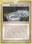 Mysterious Fossil (85/108) [EX: Power Keepers] 
