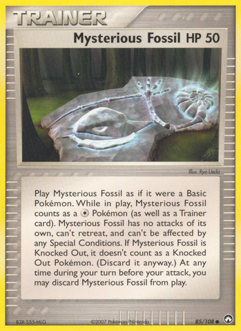 Mysterious Fossil (85/108) [EX: Power Keepers] 