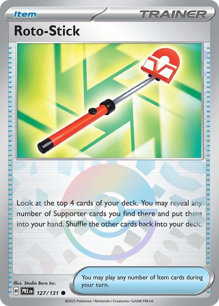 Roto-Stick (127/131) (Poke Ball Pattern) [Scarlet &amp; Violet: Prismatic Evolutions] 