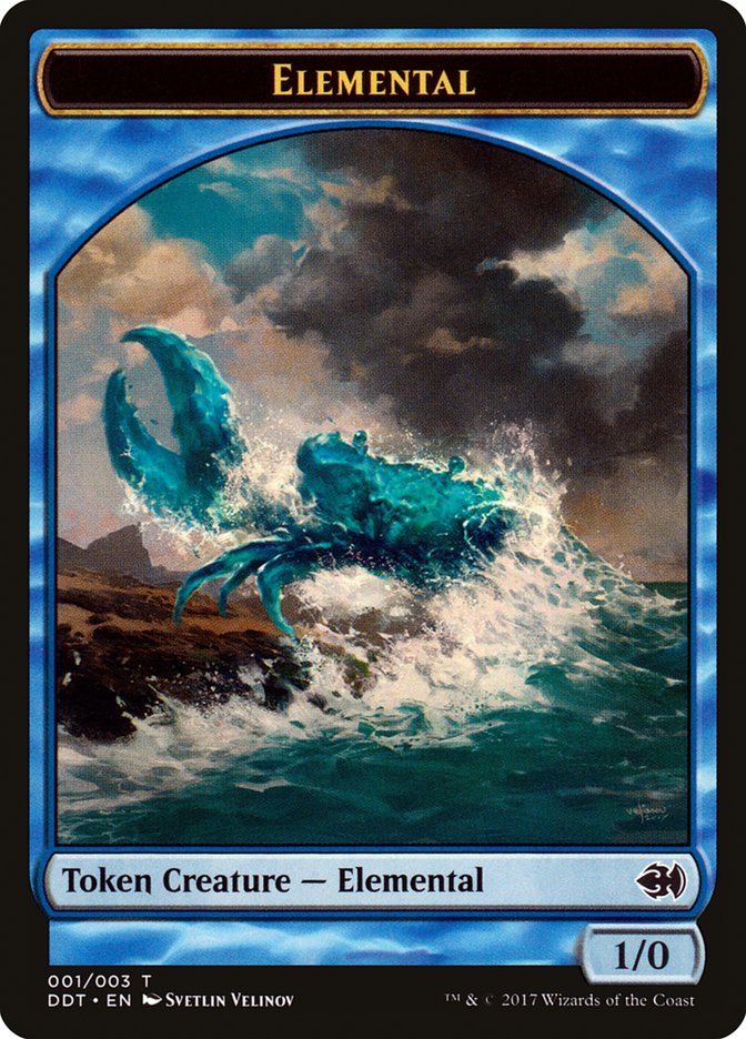 Elemental Token [Duel Decks: Merfolk vs. Goblins Tokens] 