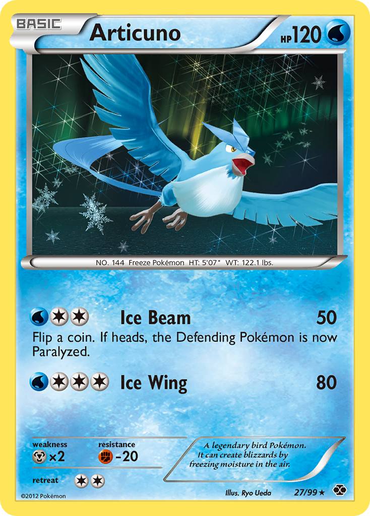 Articuno (27/99) [Black &amp; White: Next Destinies] 