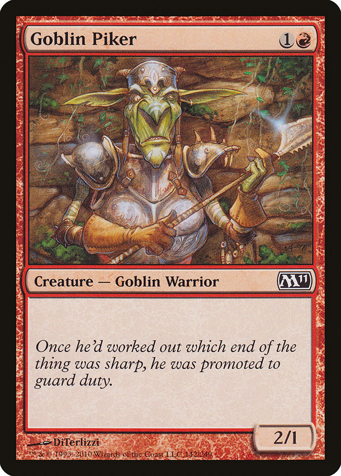 Goblin Piker [Magic 2011] 