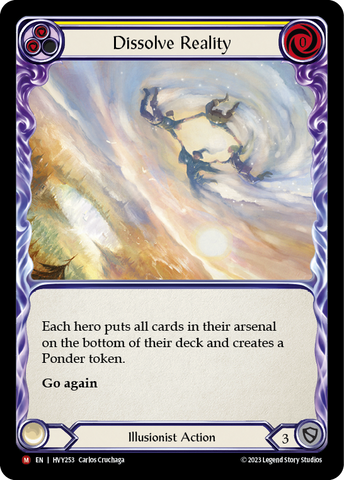 Dissolve Reality [HVY253] (Heavy Hitters) Rainbow Foil 