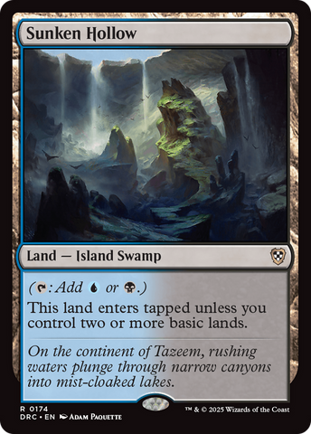 Sunken Hollow [Aetherdrift Commander] 