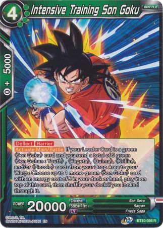 Intensive Training Son Goku (BT10-066) [Rise of the Unison Warrior 2nd Edition] 