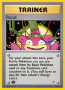 Recall (116/132) [Gym Heroes 1st Edition] 