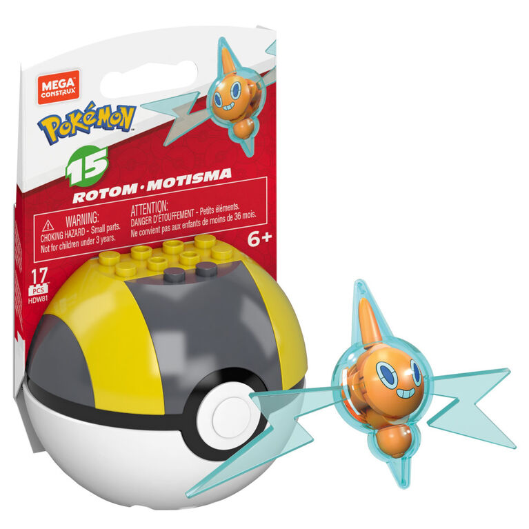 Mega Construx Pokeball (Choose your Pokémon)