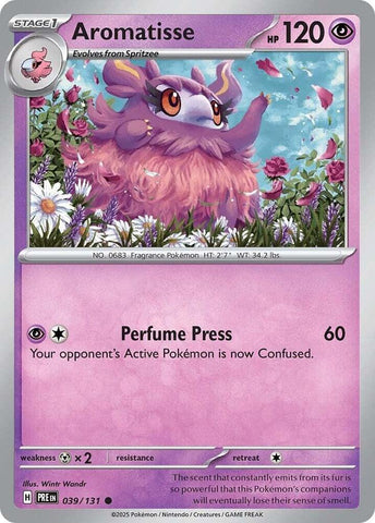 Aromatisse (039/131) [Scarlet &amp; Violet: Prismatic Evolutions] 