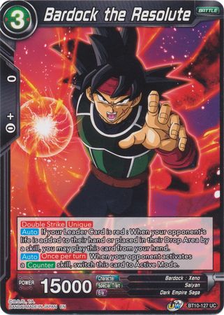 Bardock the Resolute (BT10-127) [Rise of the Unison Warrior] 
