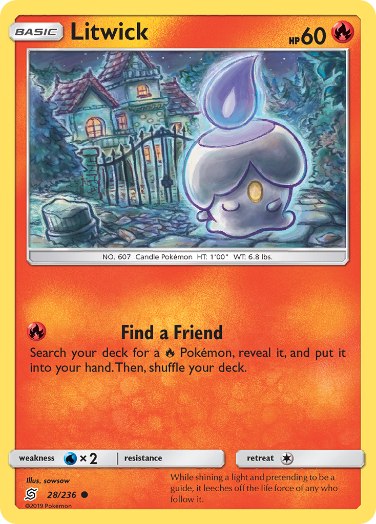 Litwick (28/236) [Sun &amp; Moon: Unified Minds] 