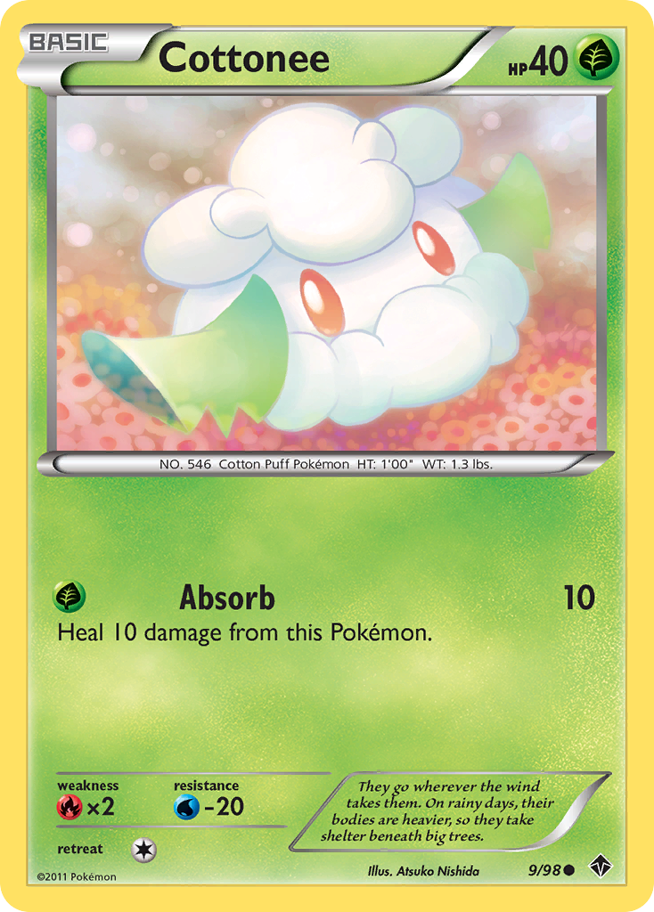 Cottonee (9/98) [Black &amp; White: Emerging Powers] 