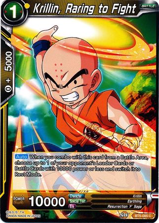 Krillin, Raring to Fight (BT5-085) [Miraculous Revival] 
