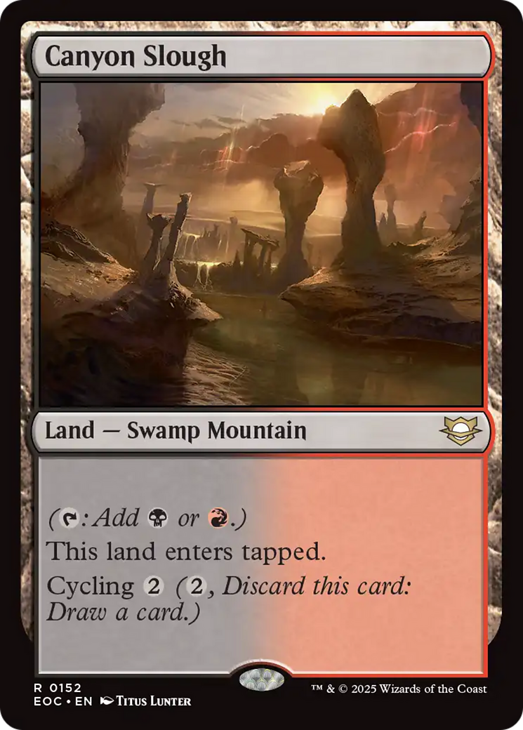 Canyon Slough [Edge of Eternities Commander] 