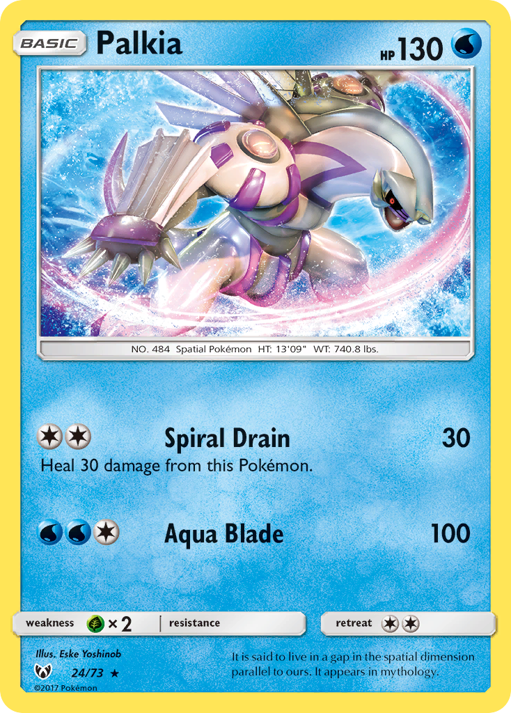 Palkia (24/73) [Sun &amp; Moon: Shining Legends] 