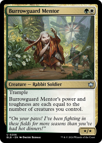 Burrowguard Mentor [Bloomburrow] 