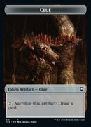 Shapeshifter (022) // Clue Double-Sided Token [Commander Legends: Battle for Baldur's Gate Tokens] 