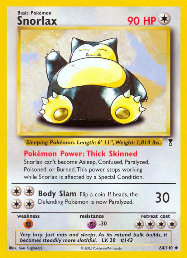 Snorlax (64/110) [Legendary Collection] 