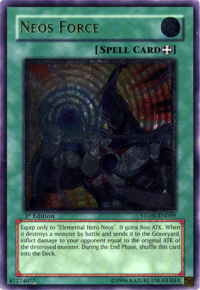 Neos Force [STON-EN039] Ultimate Rare 