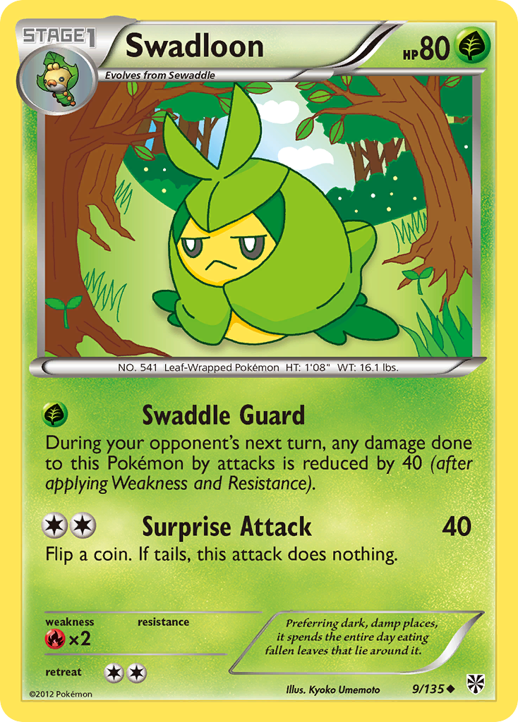 Swadloon (9/135) [Black &amp; White: Plasma Storm] 