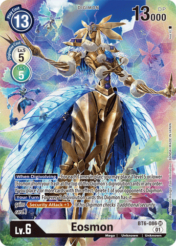 Eosmon [BT6-086] (Alternate Art) [Double Diamond] 