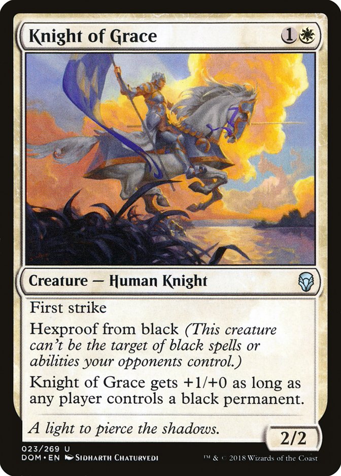 Knight of Grace [Dominaria] 